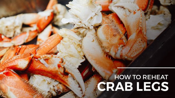 How to reheat crab legs