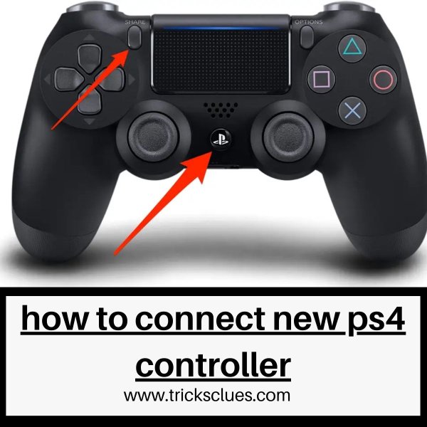 how to connect new ps4 controller